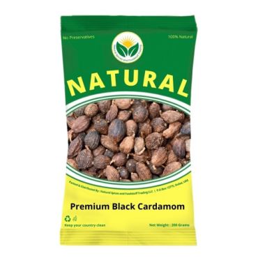 Natural Spices Black Cardamom 100G